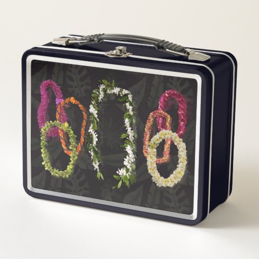 Lunch Box Boîte à lunch rétro Na Lei 'O Hawaii (Devant)