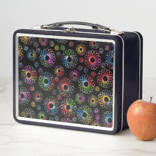 Lunch Box Boîte à lunch - Spirograph rencontre la magie noir