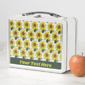 Lunch Box Boîte à lunch tournesol - Personnalisation faculta (En situation)