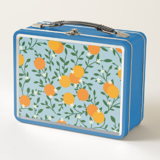 Lunch Box Boîte à lunch Valencia Oranges Metal