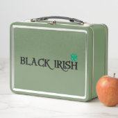 Lunch Box Boîte à lunch verte irlandaise noire (En situation)