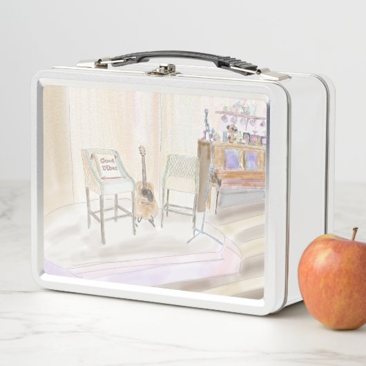 Lunch Box Boîte à lunch WanderLust Good Vibes (En situation)