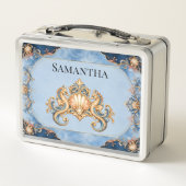 Lunch Box Boîte de cadeaux de mariage coquillages pour la fê (Dos)