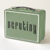 Lunch Box BOÎTE DE DÉJEUNER Métal (Dos)