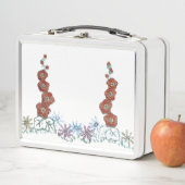 LUNCH BOX BOÎTE DE DÉJEUNER MÉTAL STYLE ART&DESIGN (En situation)