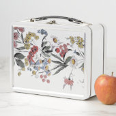 LUNCH BOX BOÎTE DE DÉJEUNER MÉTAL STYLE ART&DESIGN (En situation)