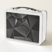 LUNCH BOX BOÎTE DE DÉJEUNER MÉTAL STYLE ART&DESIGN (Dos)