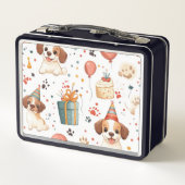 Lunch Box Boite de déjeuner pour chien d'anniversaire - Fest (Dos)