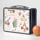 Lunch Box Boite de déjeuner pour chien d'anniversaire - Fest (En situation)