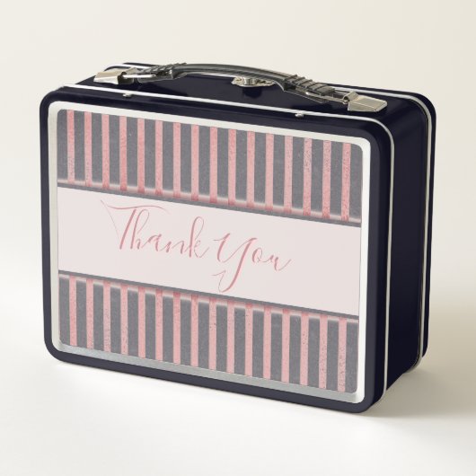 Lunch Box Boîte de proposition d'aide d'information personna (Dos)