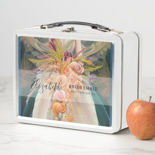 Lunch Box Boîte de proposition d'aide d'information personna (En situation)