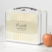 Lunch Box Boîte de proposition d'aide d'information personna (En situation)