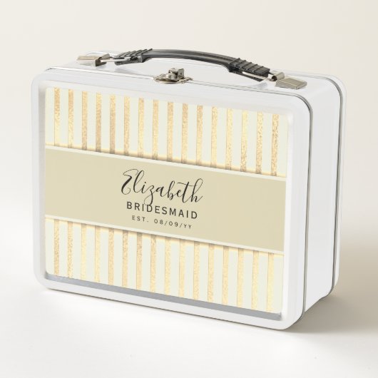 Lunch Box Boîte de proposition d'aide d'information personna (Devant)