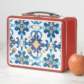 Lunch Box Boîte de rangement Mepal Lumina - Bleu nordique (En situation)