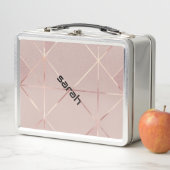 Lunch Box Boîte de rangement Royal Pink (En situation)