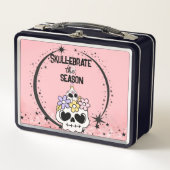 Lunch Box Boîte Halloween Boo Box Ancienne École (Devant)