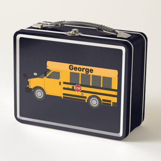 Lunch Box Boîtes à déjeuner pour les enfants dans les autobu (Devant)