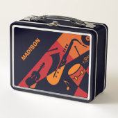 Lunch Box Boîtes à lunch Abstrait Music (Devant)