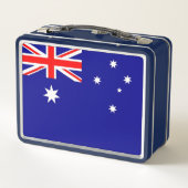 Lunch Box Boîtier en métal inoxydable avec drapeau australie (Dos)