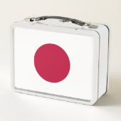 Lunch Box Boîtier en métal inoxydable avec drapeau du Japon (Dos)