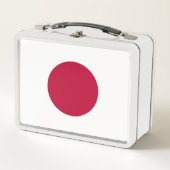 Lunch Box Boîtier en métal inoxydable avec drapeau du Japon (Devant)