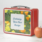 Lunch Box Boîtier métallique Conception personnalisable (En situation)