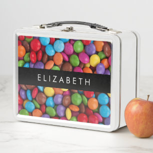 Lunch Box Bonbons Colorés, Boutons De Bonbons, Sucres, Votre