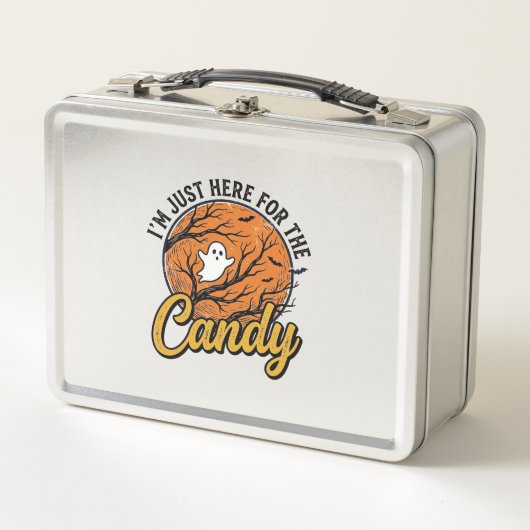 Lunch Box Bonbons Halloween Fantôme Conception Vectorielle V (Devant)