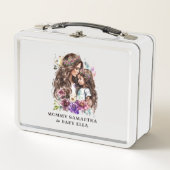 Lunch Box Bond adorable maman et fille (7) (Devant)