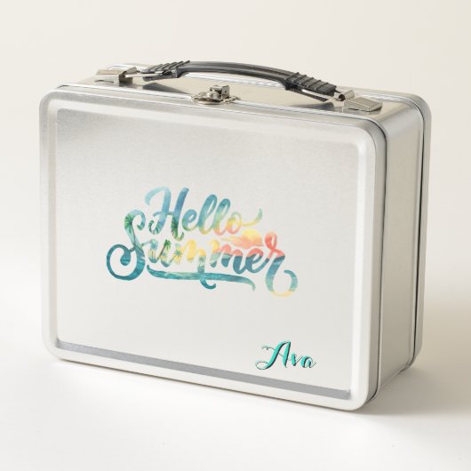 Lunch Box Bonjour l'été (Devant)