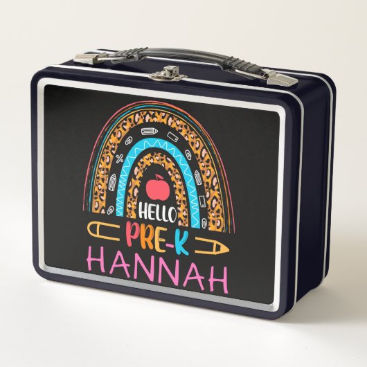 Lunch Box Bonjour PrK Arc Bohême Arc Rainbow (Devant)