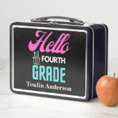 Lunch Box Bonjour Quatrième Année, Retour À L'École (En situation)