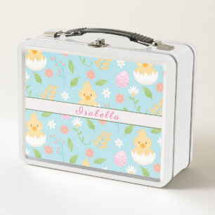 Lunch Box Bonne Personnaliser Pâques Poulet