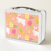 Lunch Box Bonne Personnaliser Pâques Poulet Et Lapin (Dos)