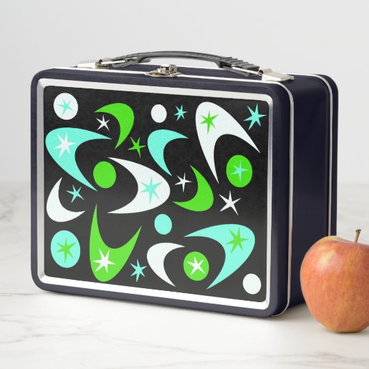 Lunch Box Boomerangs rétro (En situation)