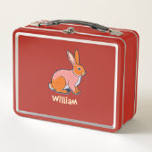 Lunch Box Born to hop Rabbit Illustration (Devant)