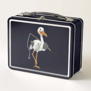Lunch Box Bouche en Fisher avec canne à pêche