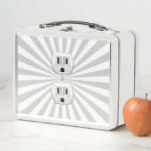 Lunch Box Bouchon électrique Mur Outlet Fun Personnaliser Ce (En situation)