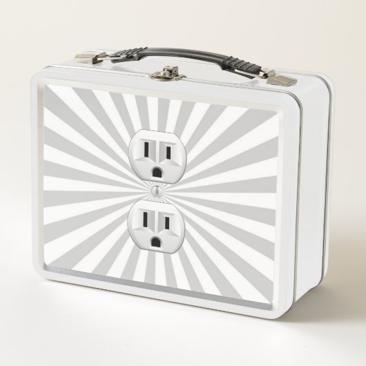 Lunch Box Bouchon électrique Mur Outlet Fun Personnaliser Ce (Devant)