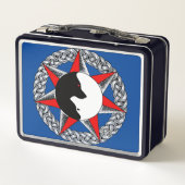 Lunch Box Bouclier celtique de l'étoile de loup (Dos)