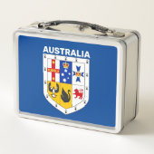 Lunch Box Bouclier des armes d'Australie (Dos)