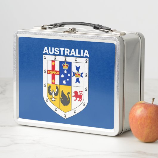 Lunch Box Bouclier des armes d'Australie (En situation)