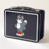 Lunch Box Boule de bowling de chat (Devant)