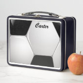 Lunch Box Boule de football personnalisable (En situation)