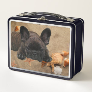 Lunch Box Bouledogue français à la plage Bouledogue Français