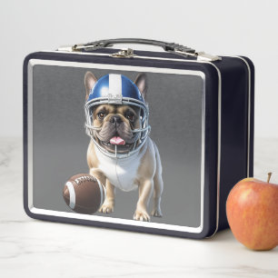Lunch Box Bouledogue français America Football Bulldog
