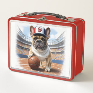 Lunch Box Bouledogue français Basketball Bulldog Jour de la