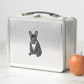 Lunch Box Bouledogue français en smoking (En situation)