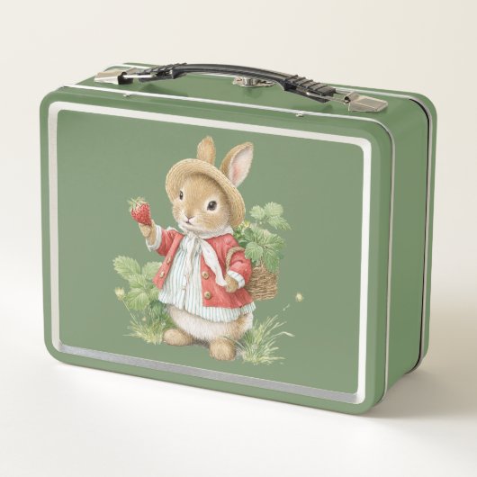 Lunch Box Boulet d'aquarelle mignonne aux fraises (Dos)