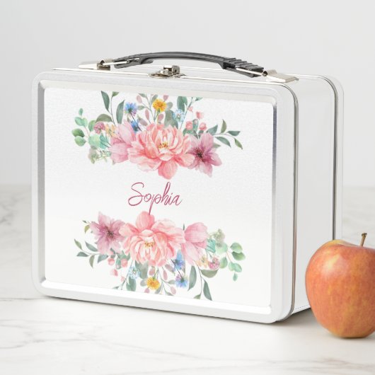 Lunch Box Bouquet coloré (En situation)